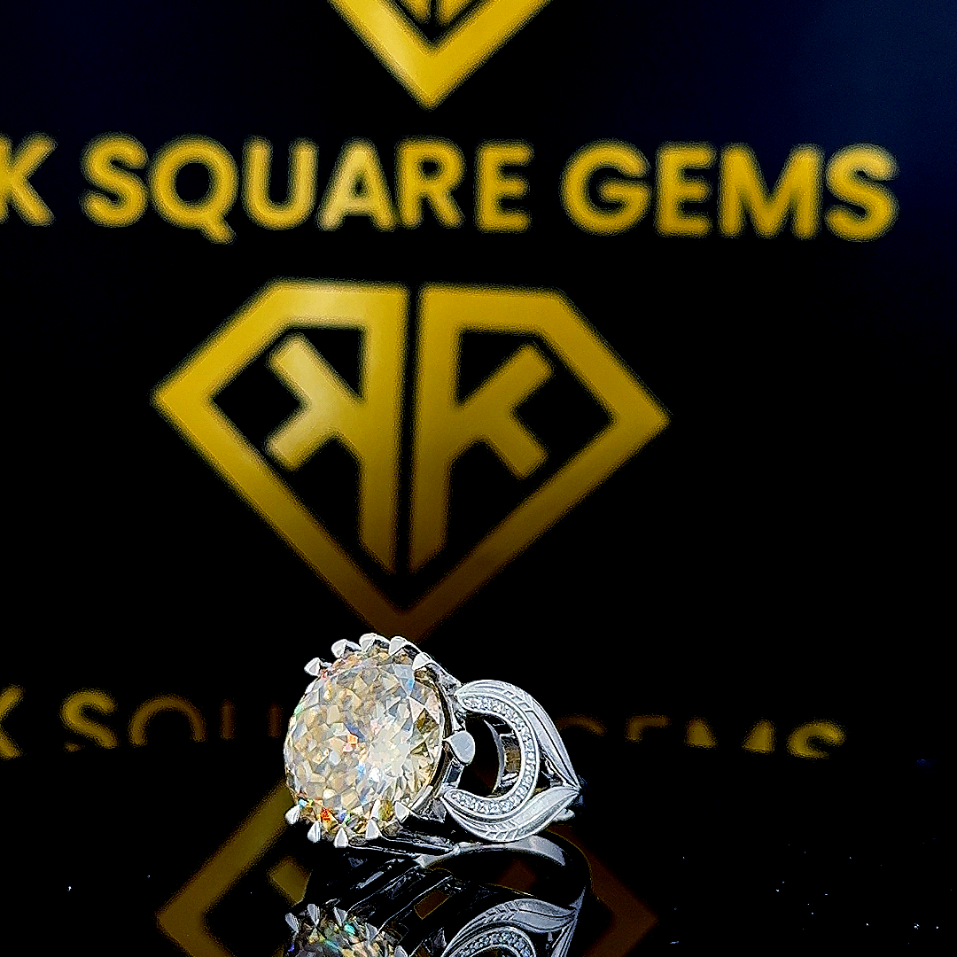 Zorik – Premium 14K White Gold Ring for Men | Elegant Solid Gold Jewelry