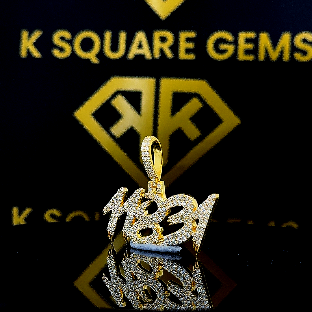 Drip31 Moissanite Pendent