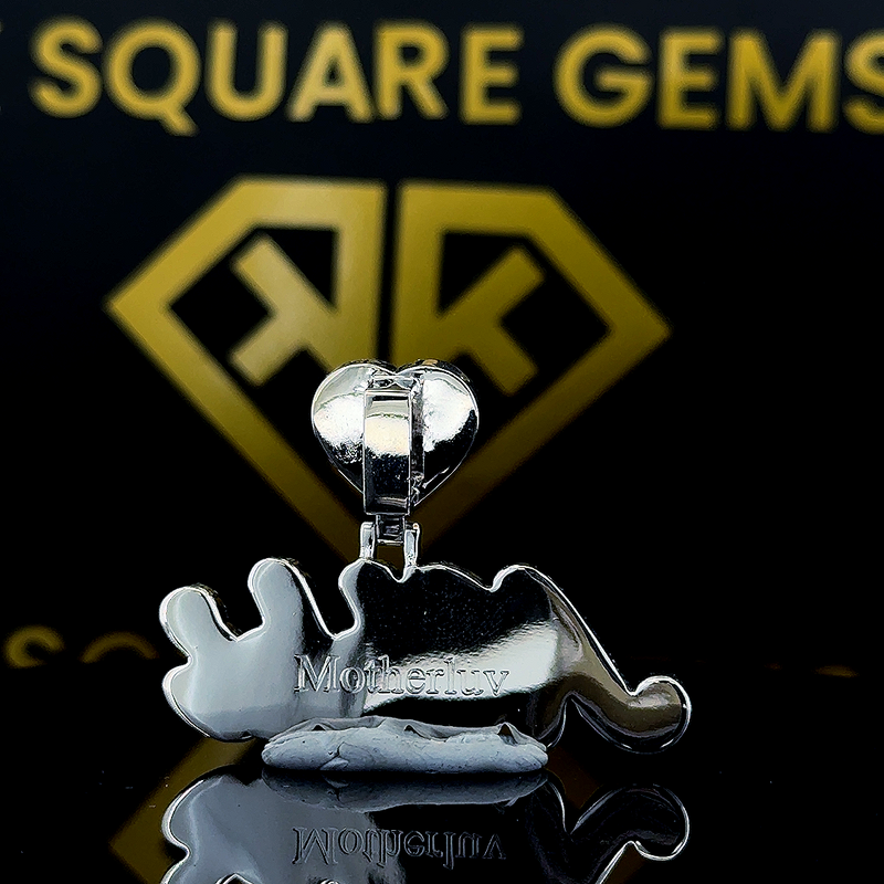 HeartGlow Moissanite Pendant