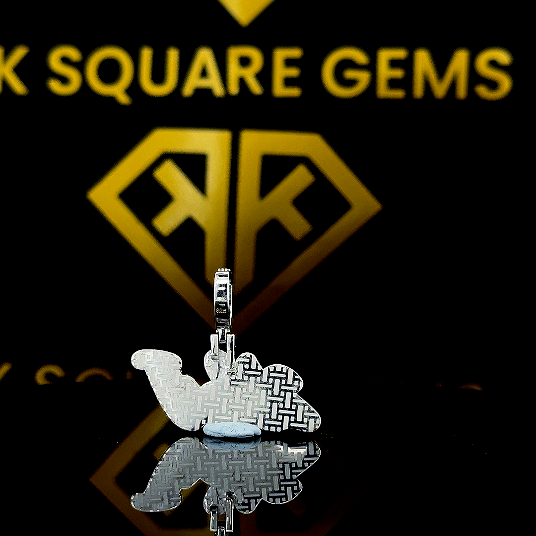 Flexor Moissanite Pendant