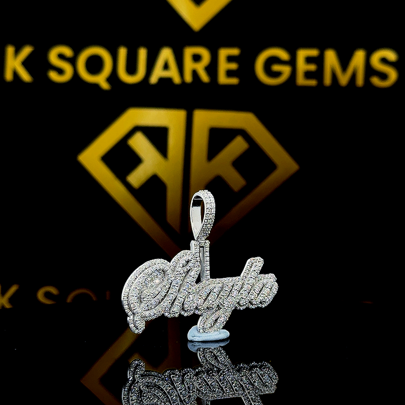 Biggle Moissanite Pendant
