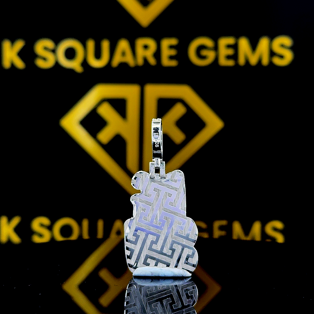 Sexionaire Moissanite Pendant