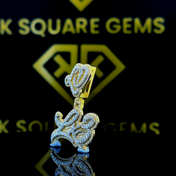 Luv3nd Moissanite Pendant