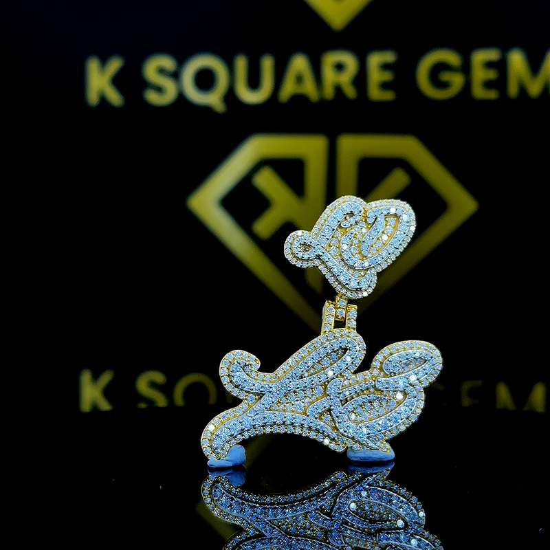 Luv3nd Moissanite Pendant