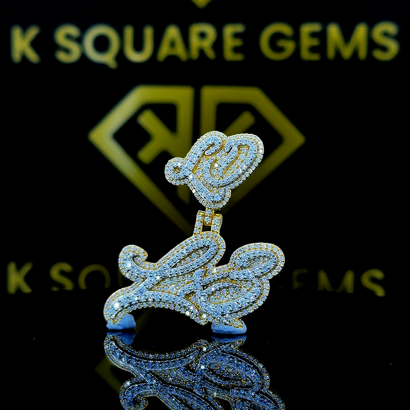 Luv3nd Moissanite Pendant