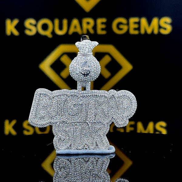 HopStax Moissanite Pendant