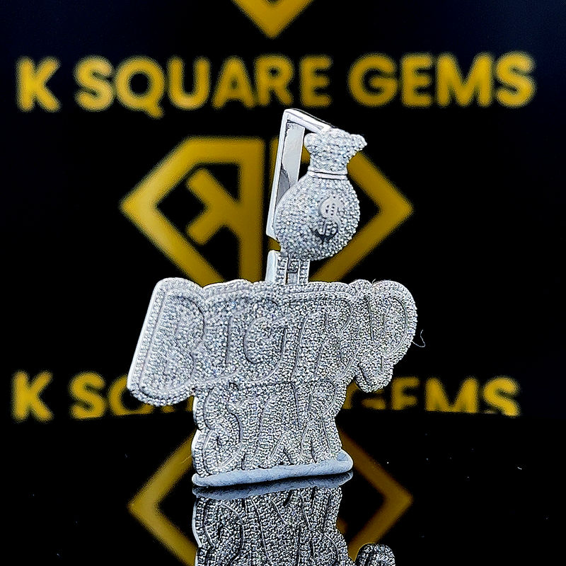 HopStax Moissanite Pendant