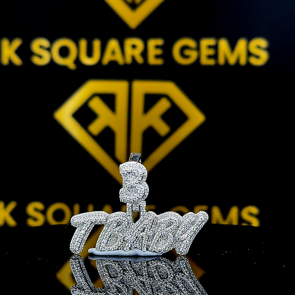 Flexion Moissanite Pendant
