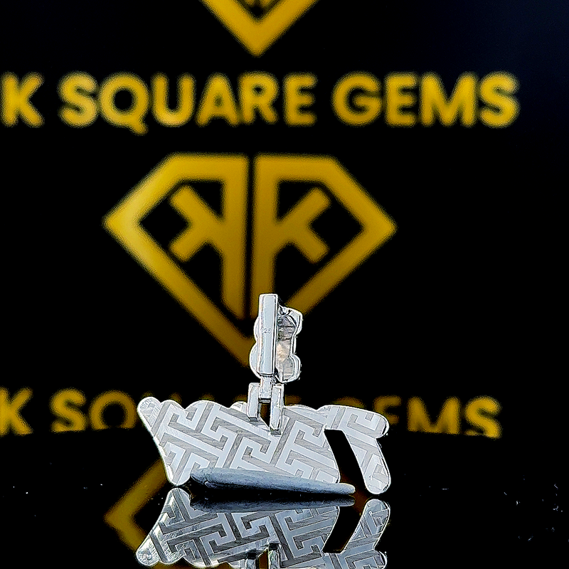 Flexion Moissanite Pendant