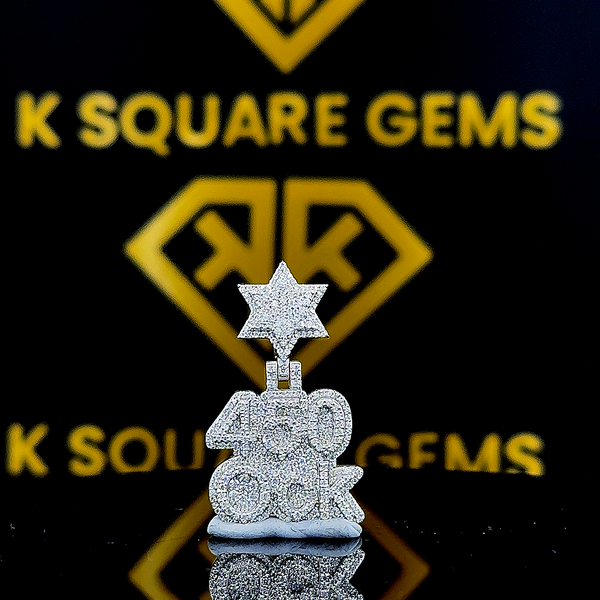 Flexion Moissanite Pendant