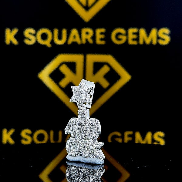 Flexion Moissanite Pendant
