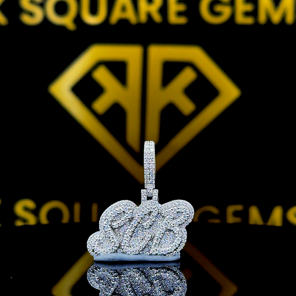 Drip Moissanite Pendant