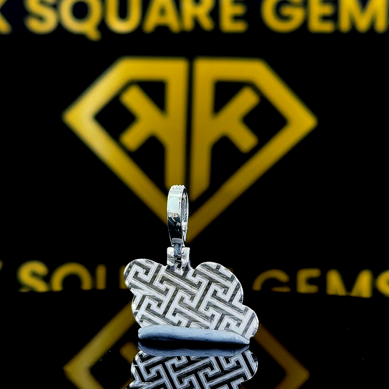 Drip Moissanite Pendant