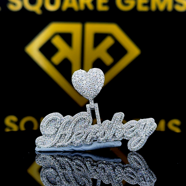 Hershluxe Moissanite Pendant
