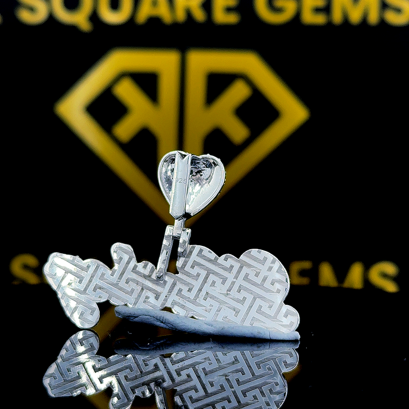 Hershluxe Moissanite Pendant