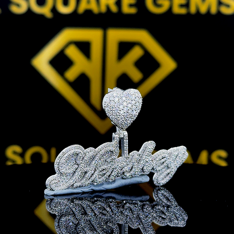 Hershluxe Moissanite Pendant