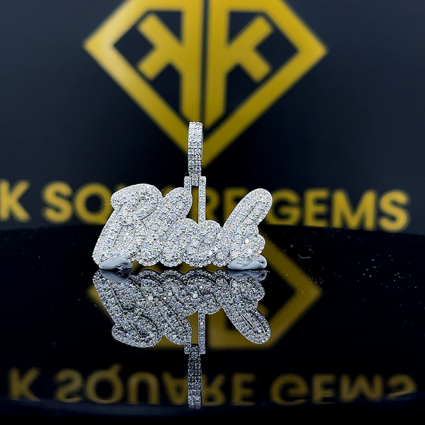 Noir Moissanite Pendent