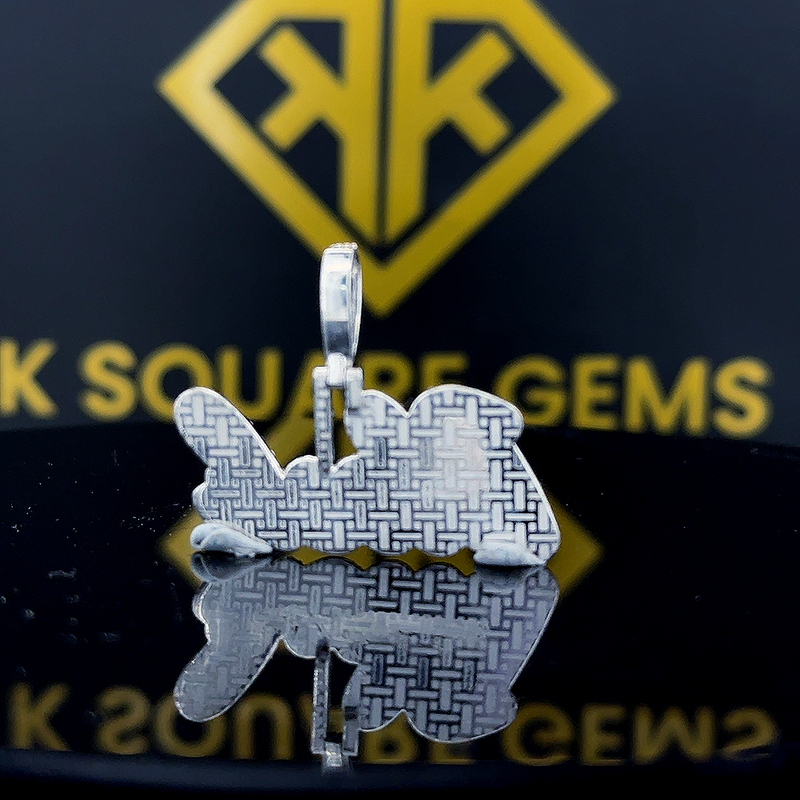 Noir Moissanite Pendent