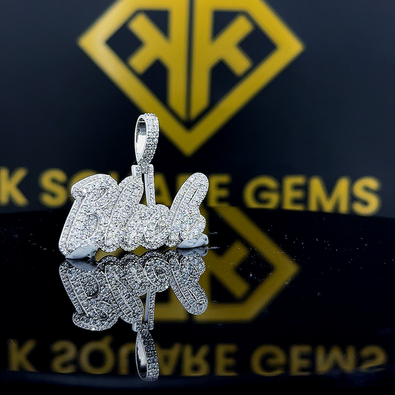 Noir Moissanite Pendent