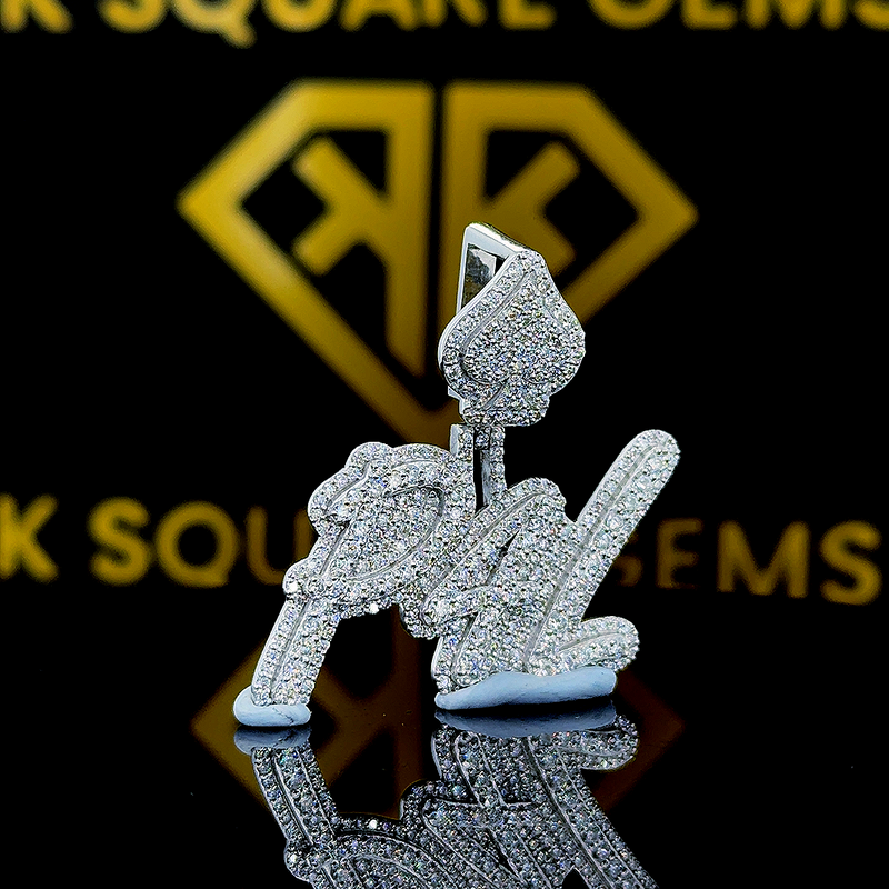 SpadePlay Moissanite Pendent