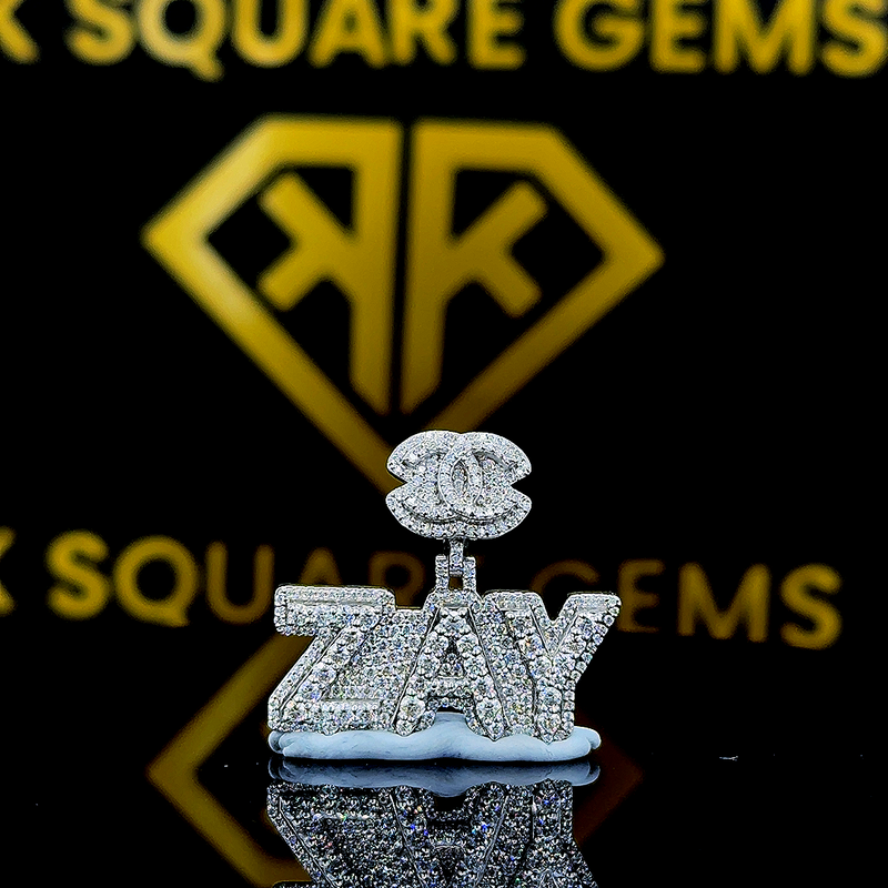 Zayvel Moissanite Pendent
