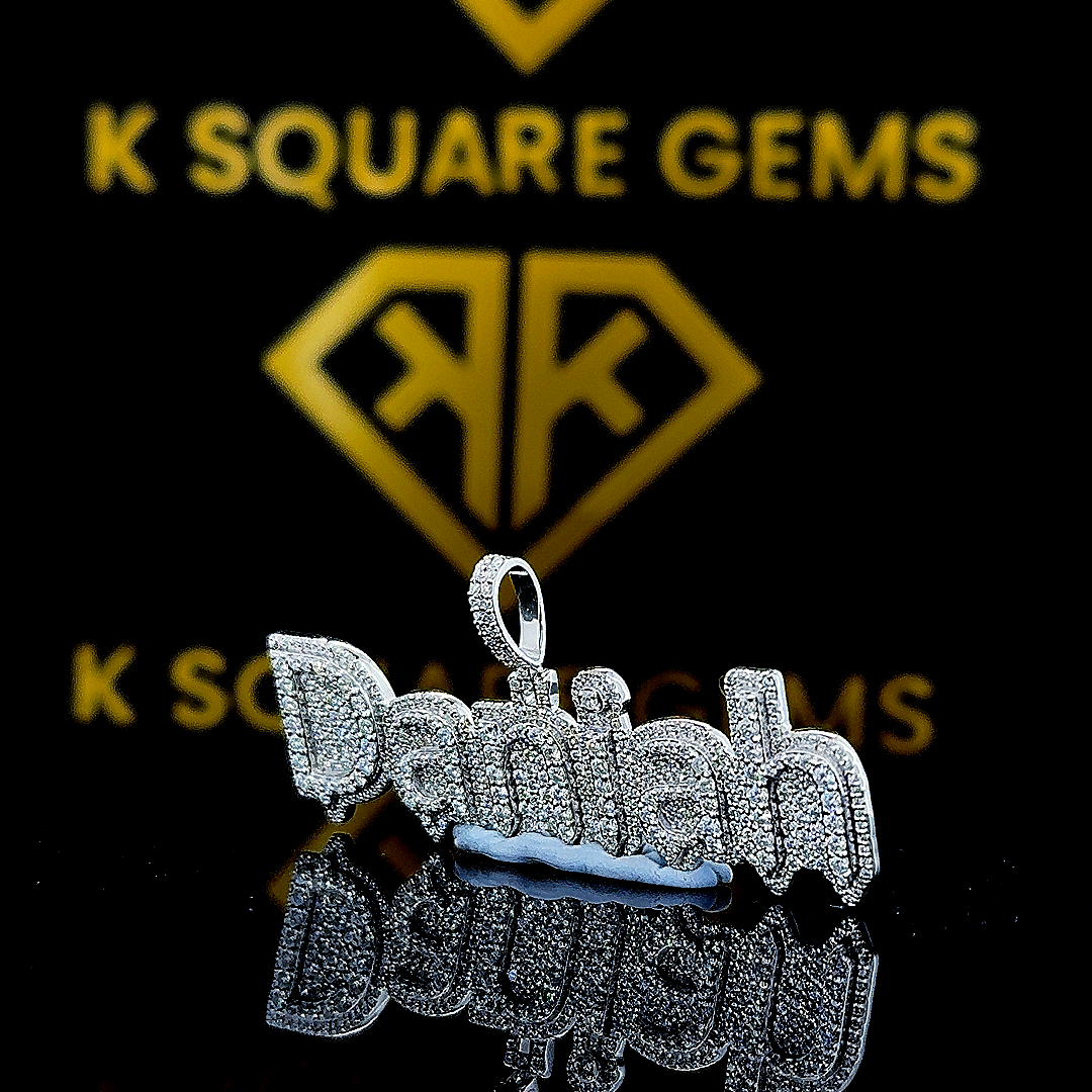 Danity Moissanite Pendent
