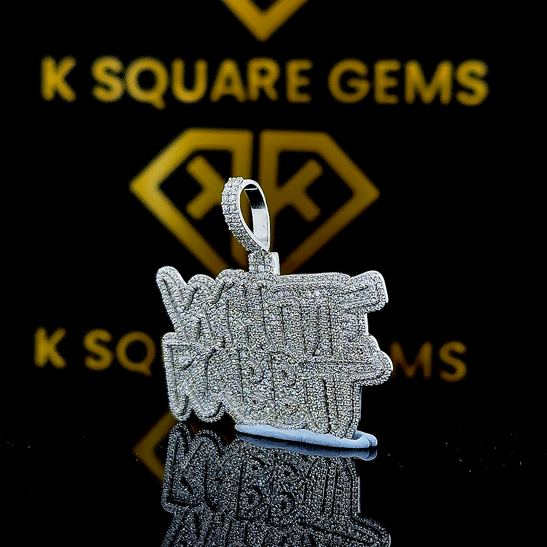 Danity Moissanite Pendent
