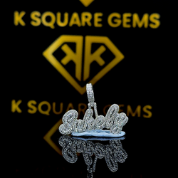 Suhela Moissanite Pendent
