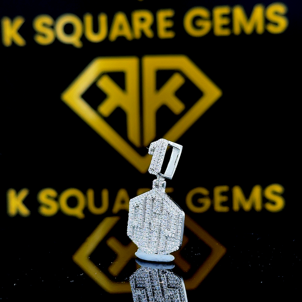 HexaOne Moissanite Pendent