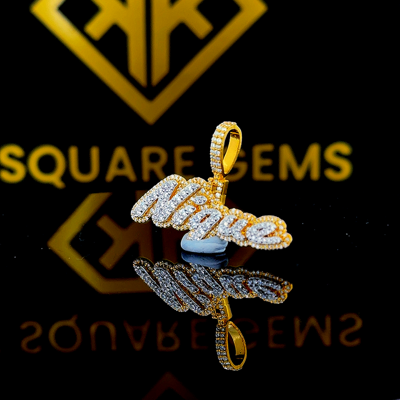 Nique Moissanite Pendent