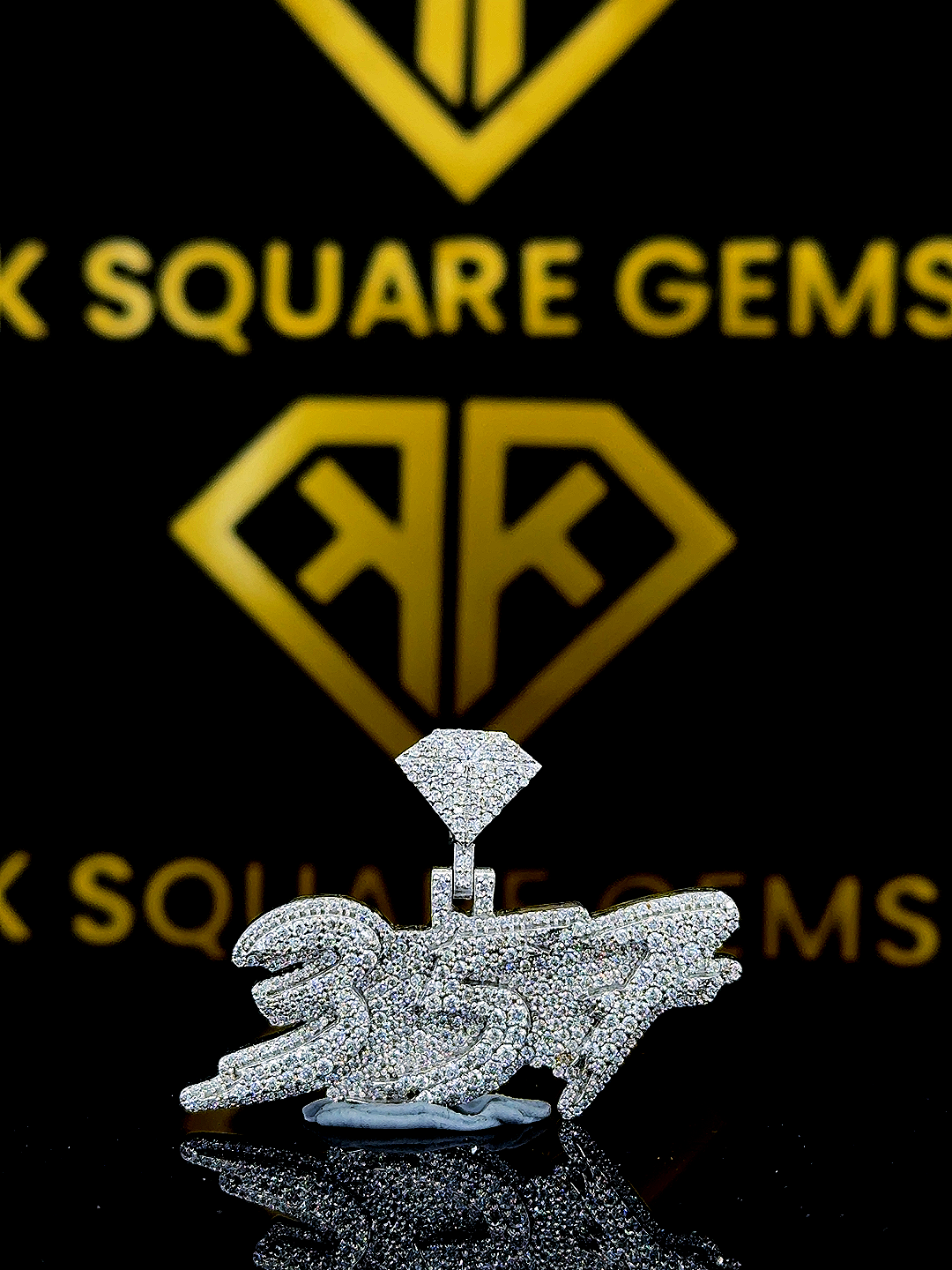 DripRider Moissanite Pendent