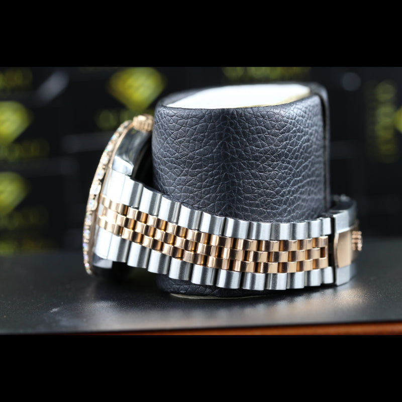 VVS1 Moissanite Iced Out Watch Swiss Movement Automatic Watch For Man