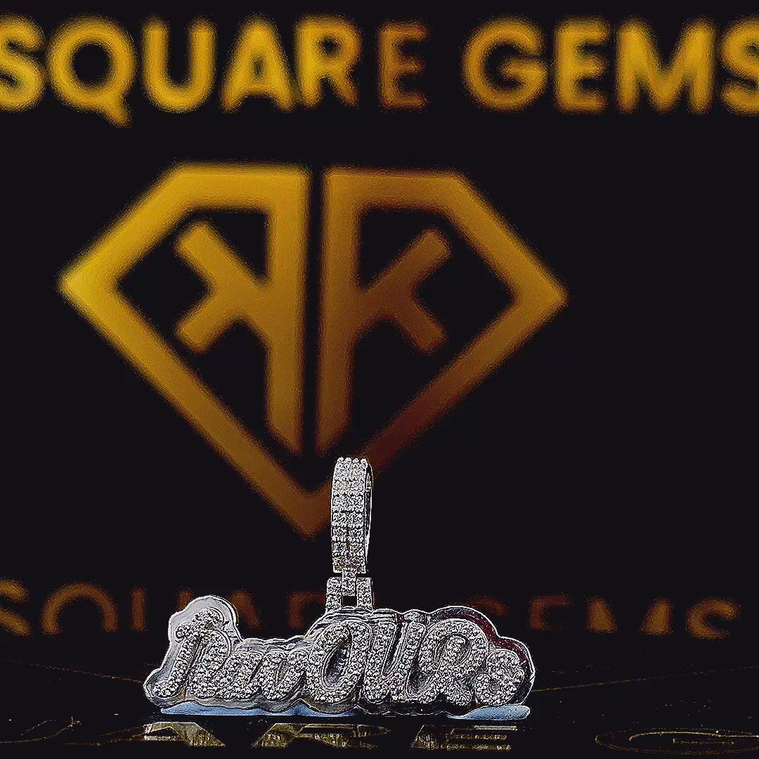 GlimmerSwag Moissanite Pendent