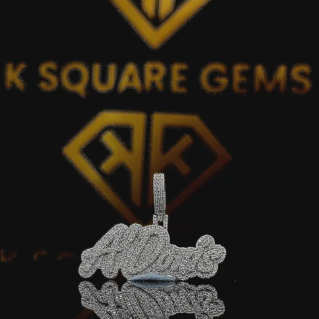IceClutch Moissanite Pendent