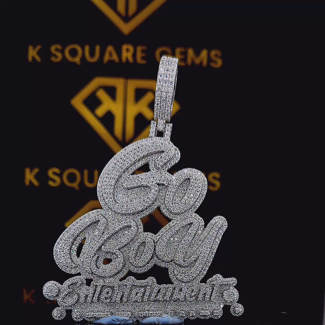 GlimmerGroove Moissanite Pendent