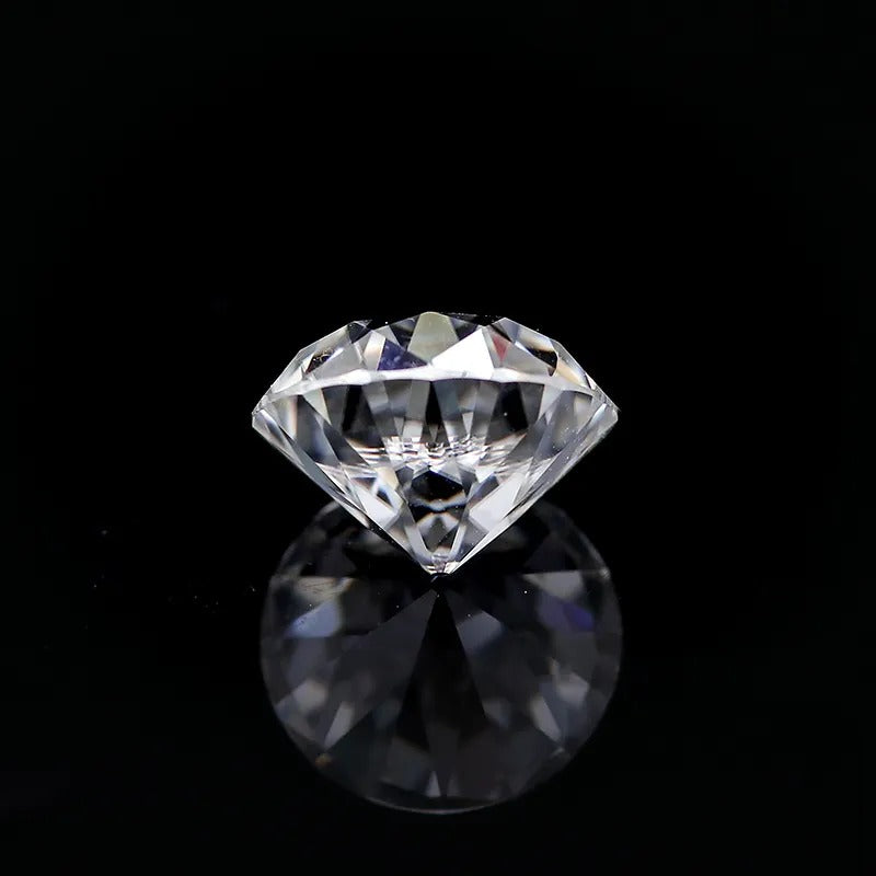 Round Old Europian Cut  Colorless Loose Moissanite