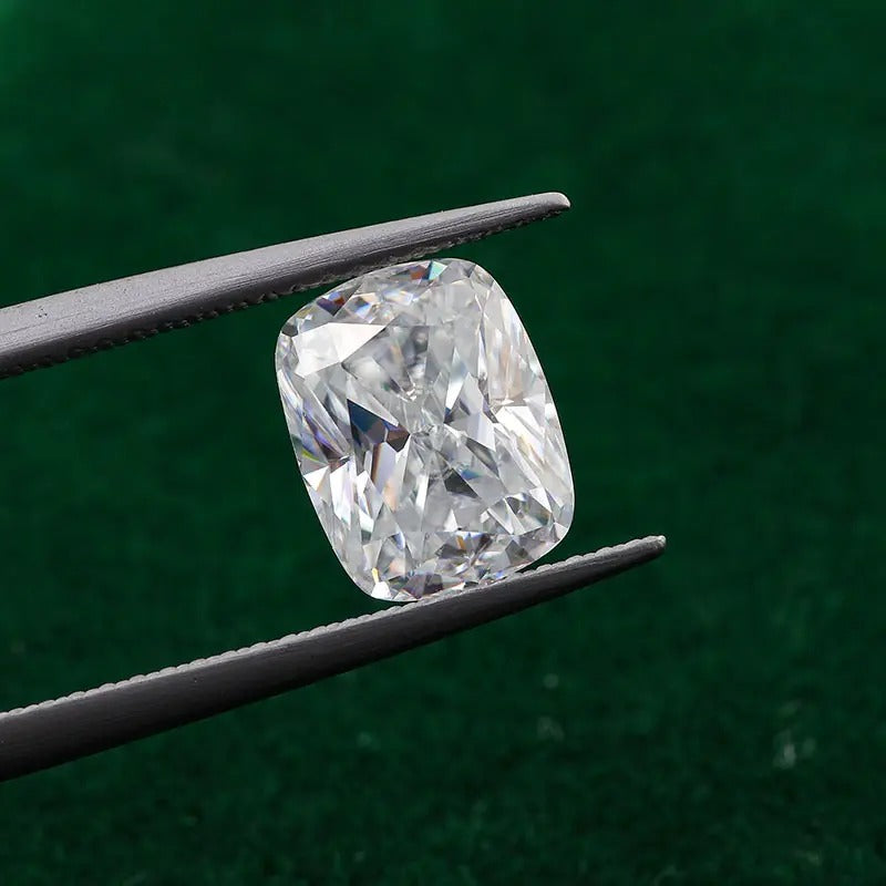 Elongated Cushion Cut Loose Moissanite Diamond