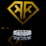 Lustrix – Premium 14K White Gold Ring for Women | Elegant Solid Gold Jewelry