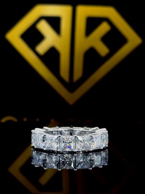 Lustrix – Premium 14K White Gold Ring for Women | Elegant Solid Gold Jewelry