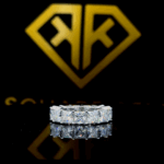 Lustrix – Premium 14K White Gold Ring for Women | Elegant Solid Gold Jewelry