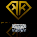 Lustrix – Premium 14K White Gold Ring for Women | Elegant Solid Gold Jewelry