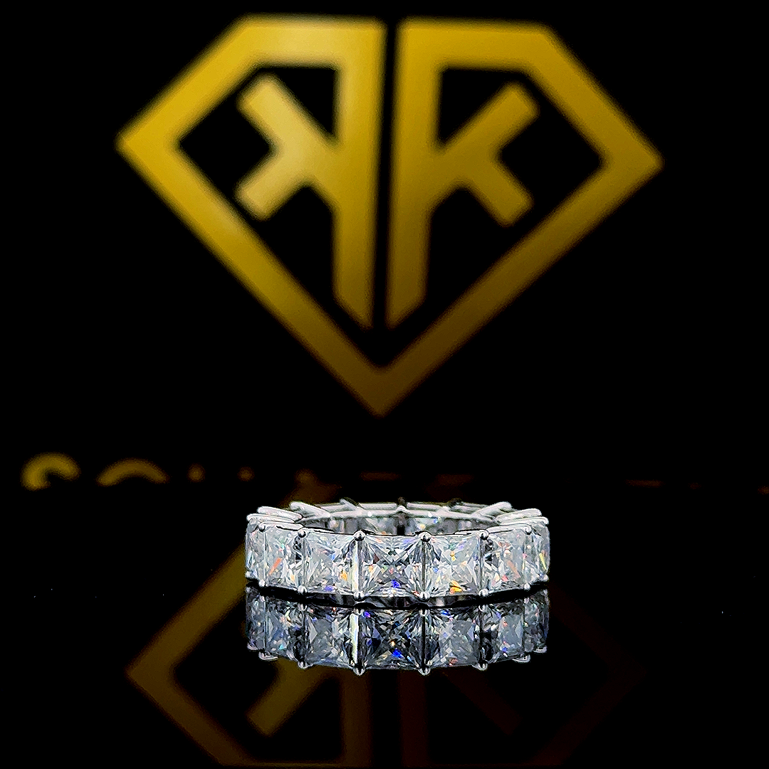 Lustrix – Premium 14K White Gold Ring for Women | Elegant Solid Gold Jewelry