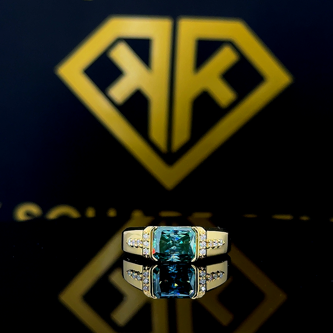Aurex – Premium 14K Yellow Gold Ring for Men | Elegant Solid Gold Jewelry