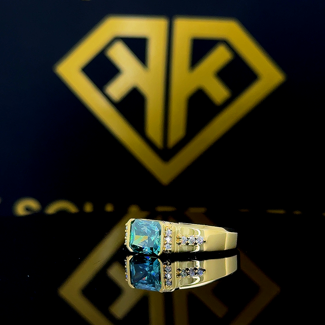 Aurex – Premium 14K Yellow Gold Ring for Men | Elegant Solid Gold Jewelry