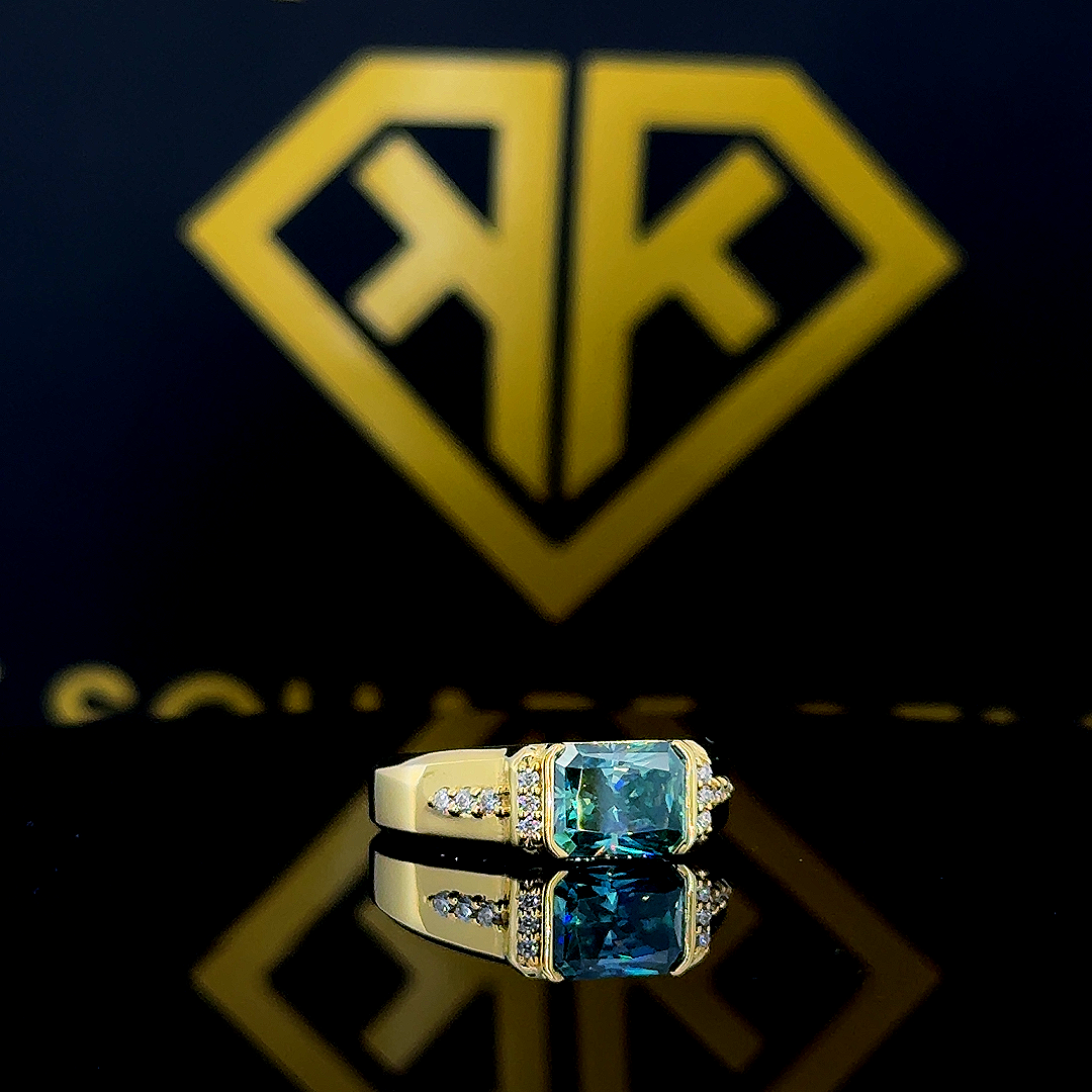 Aurex – Premium 14K Yellow Gold Ring for Men | Elegant Solid Gold Jewelry