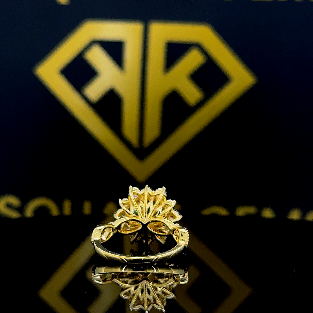 Emerith – Premium 14K Yellow Gold Ring for Women | Elegant Solid Gold Jewelry
