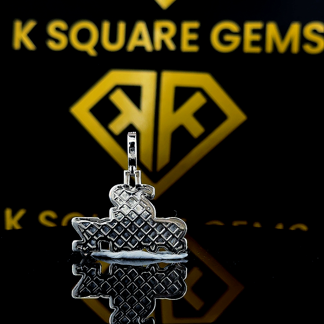 Stepz22 Moissanite Pendent