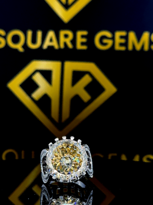 Zorik – Premium 14K White Gold Ring for Men | Elegant Solid Gold Jewelry