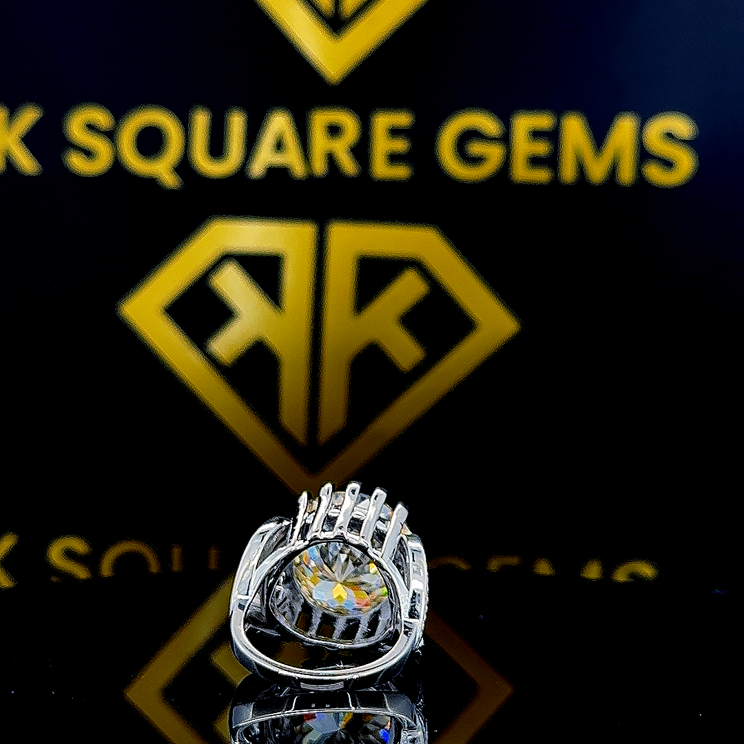 Zorik – Premium 14K White Gold Ring for Men | Elegant Solid Gold Jewelry