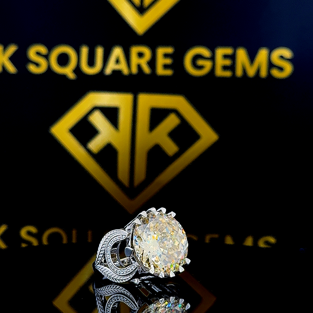 Zorik – Premium 14K White Gold Ring for Men | Elegant Solid Gold Jewelry